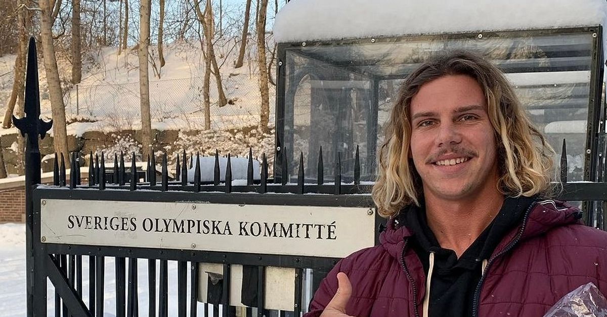 Surfing Svenska stjärnan ”Surfing kan vara farligt tack gud så har