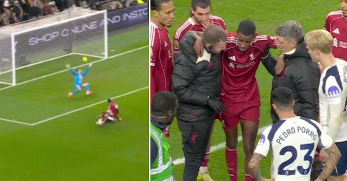 Alexander Isak m&aring;lskytt mot Tottenham &ndash; utbytt skadad