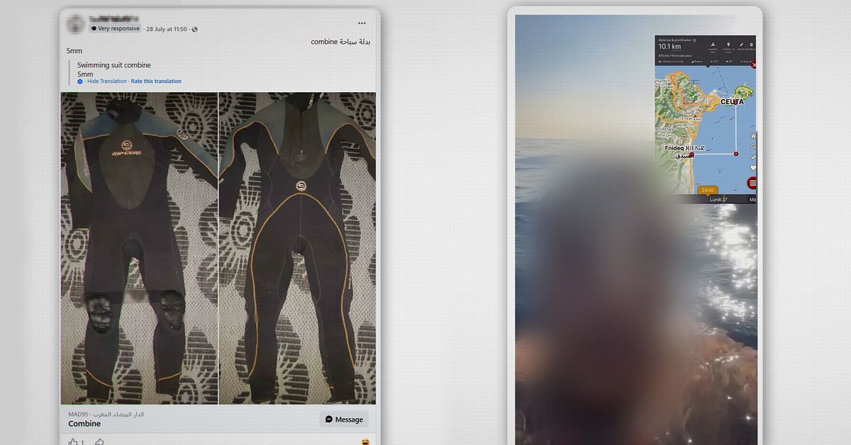 S&aring; organiserades migrantv&aring;gen i Ceuta p&aring; n&auml;tet