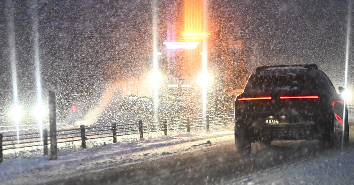 Ny varning f&ouml;r kraftigt sn&ouml;fall &ouml;ver S&ouml;rmland