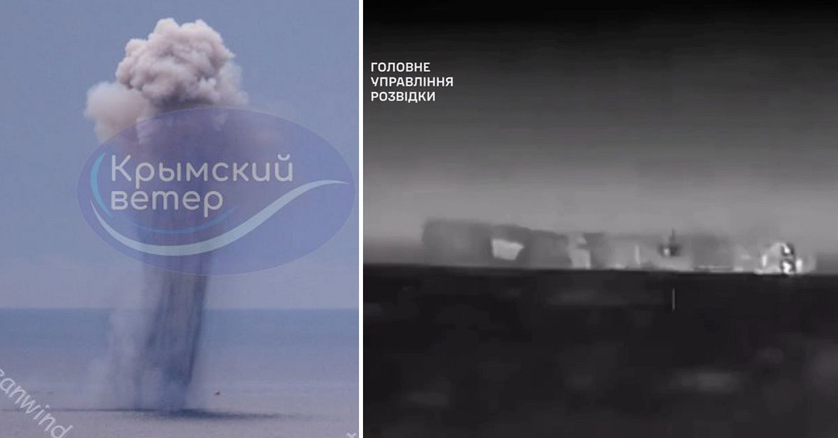 Controlli SVT: qui la nave da guerra russa è stata attaccata