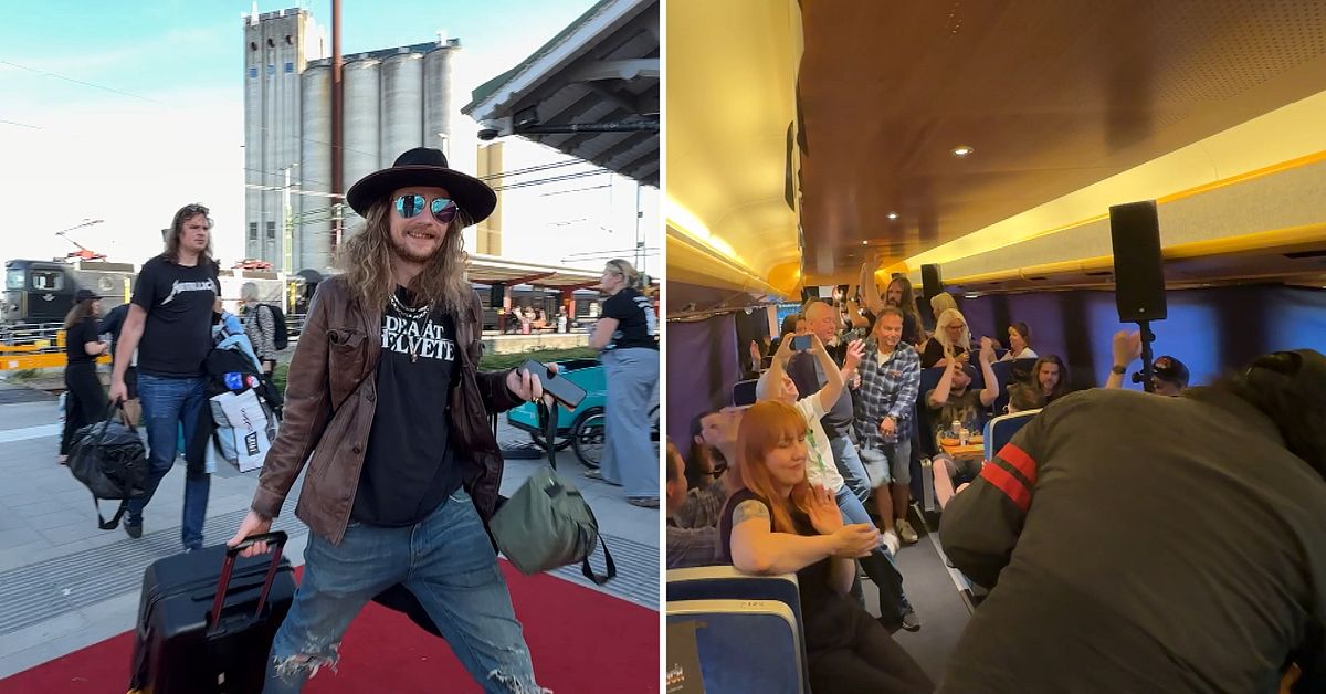 H&auml;r &aring;ker 300 rockfantaster till S&ouml;lvesborg f&ouml;r Sweden Rock