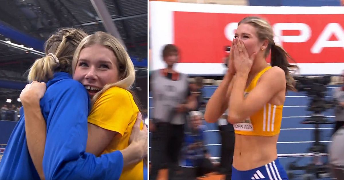 Friidrott: Jätteskrällen: Engla Nilsson tar EM-brons | SVT Sport