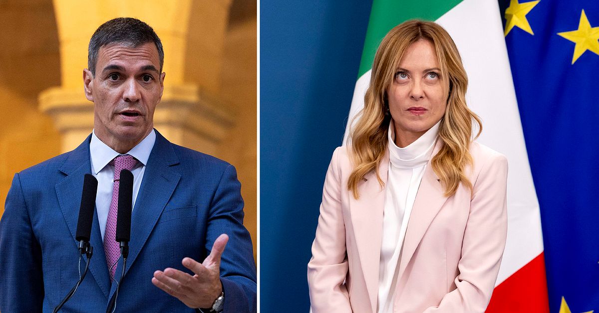 Spanien inf&ouml;r sk&auml;rpta gr&auml;nskontroller mot Italien
