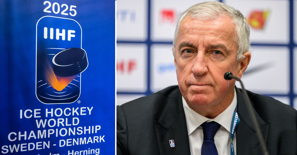 IIHF-ordförande Luc Tardif svarar på VM-kritiken från SVT:s expert