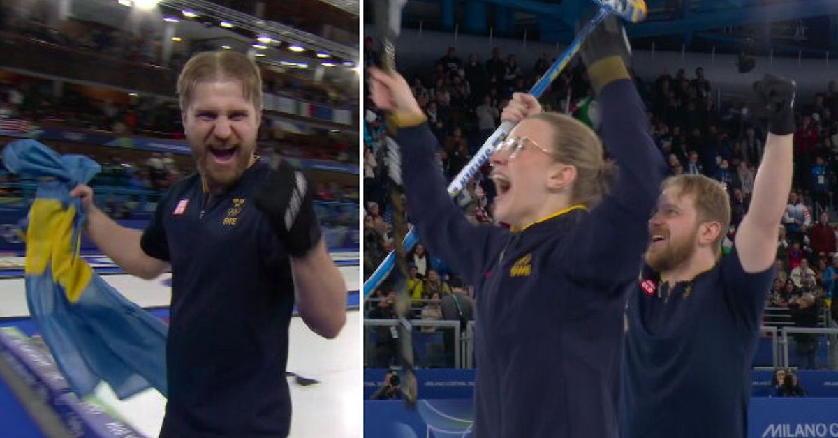 OS-guld till syskonen Wran&aring; efter rysare mot USA