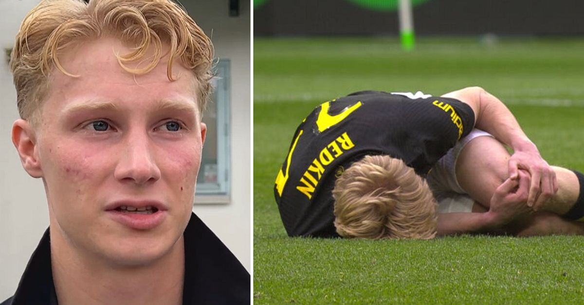AIK-talangen Andreas Redkin: &rdquo;Det k&auml;ndes som att hela v&auml;rlden gick under&rdquo;