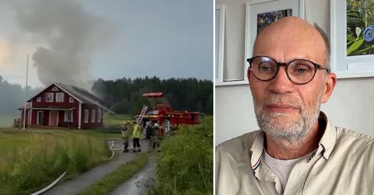 Blixten slog ned med Torbjörn i huset: ”Skrämmande”