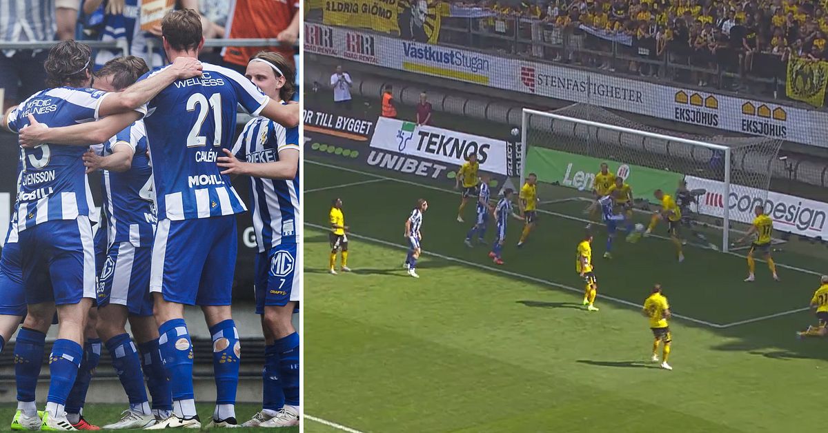 IFK Göteborg vann mot Elfsborg efter kaosmål
