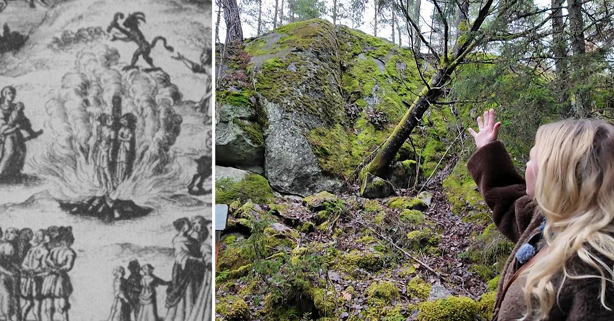 Här brändes häxorna i Finspång