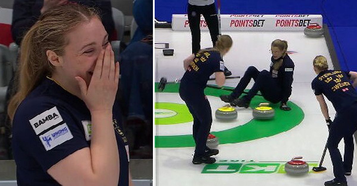 H&auml;r trillar Isabella Wran&aring; p&aring; curling-VM: &rdquo;Hon stj&auml;l showen&rdquo;