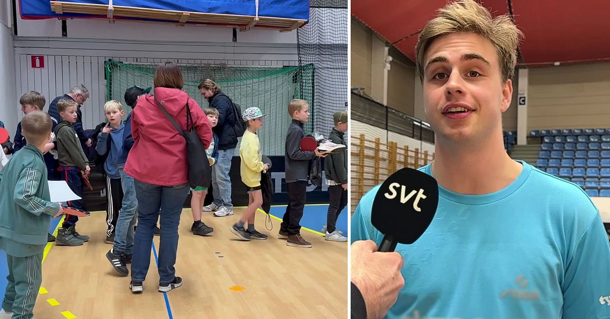 H&auml;r m&ouml;ts Truls av 100 barn inf&ouml;r pingis-SM: &rdquo;Fantastiskt kul&rdquo;