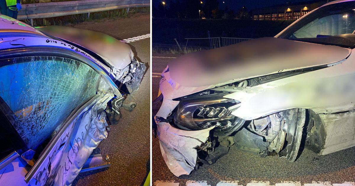 Vansinnesf&auml;rd p&aring; E4 &ndash; 30-&aring;ring f&aring;ngades av spikmattor