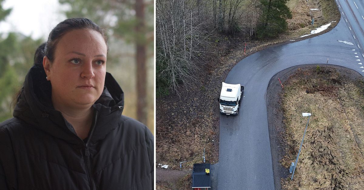 Dumpad estnisk lastbil utanför Karlskoga hindrar elever från att åka ...