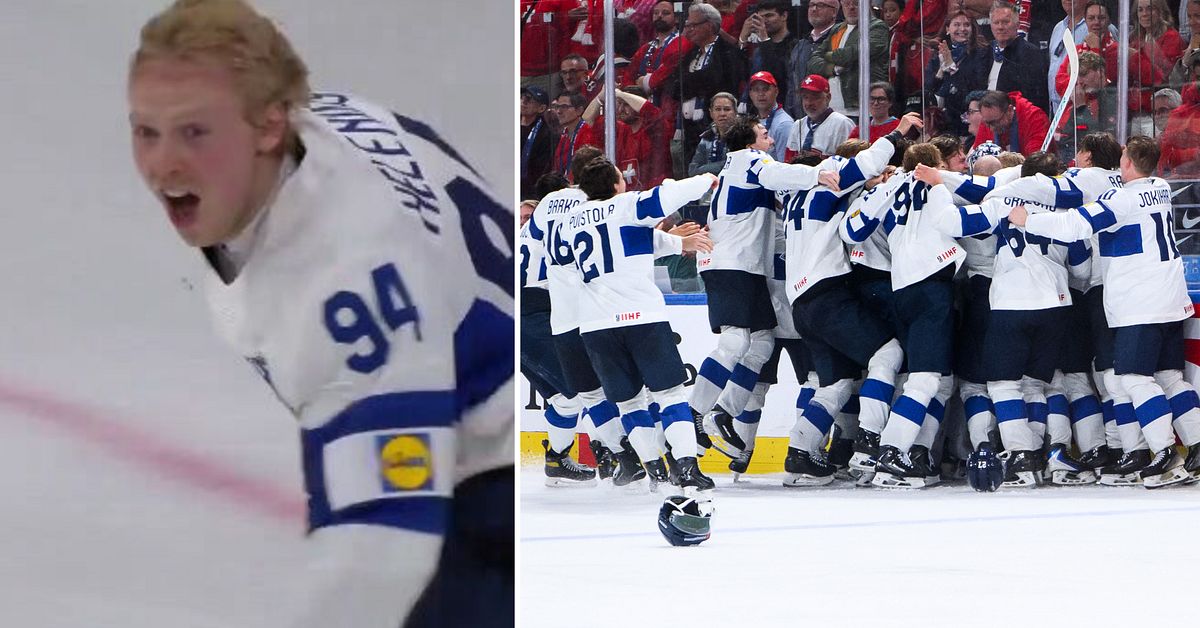 Finland vann VM-guld &ndash; slog Schweiz efter drama