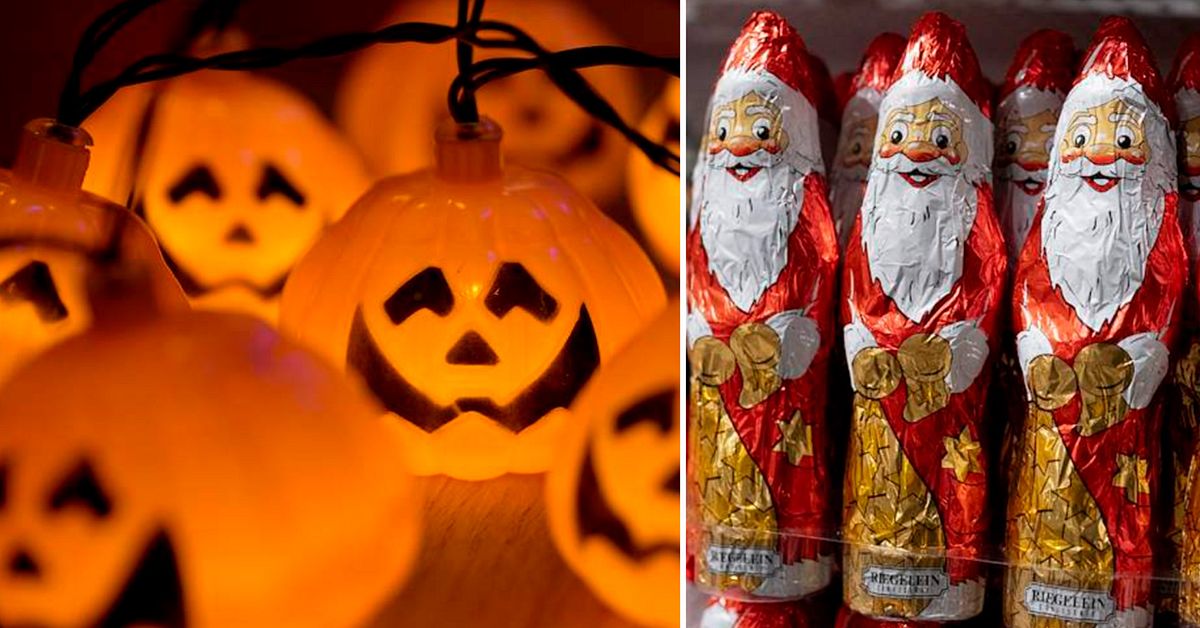 Pumpor och julpynt s&auml;ljs samtidigt &ndash; d&auml;rf&ouml;r kommer julen tidigare