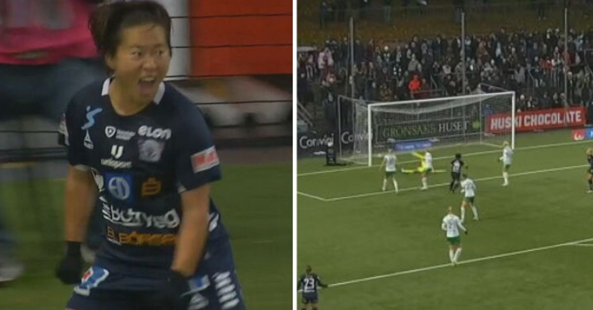 Fotboll Yuka Momiki räddade Linköping i toppmatchen mot Hammarby SVT
