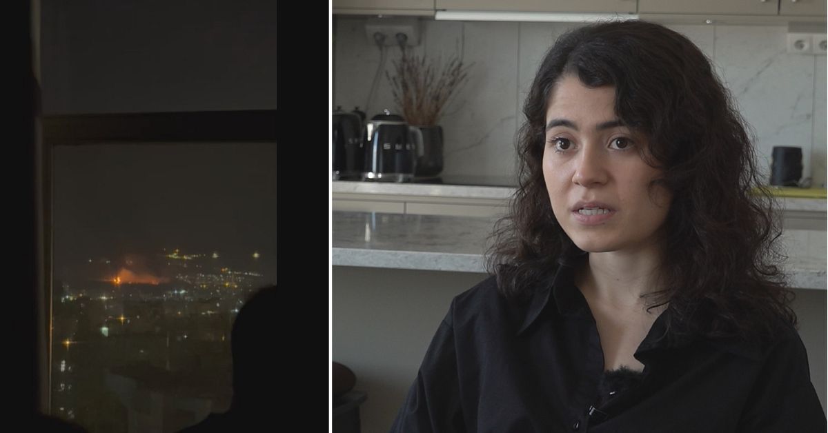 Hon var i Teheran när attacken kom: ”Aldrig upplevt den skräcken”
