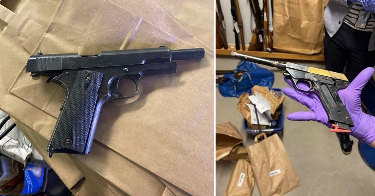 &Aring;tta &aring;rs f&auml;ngelse f&ouml;r rekordstort vapenbeslag &ndash; Ume&aring;bo d&ouml;ms