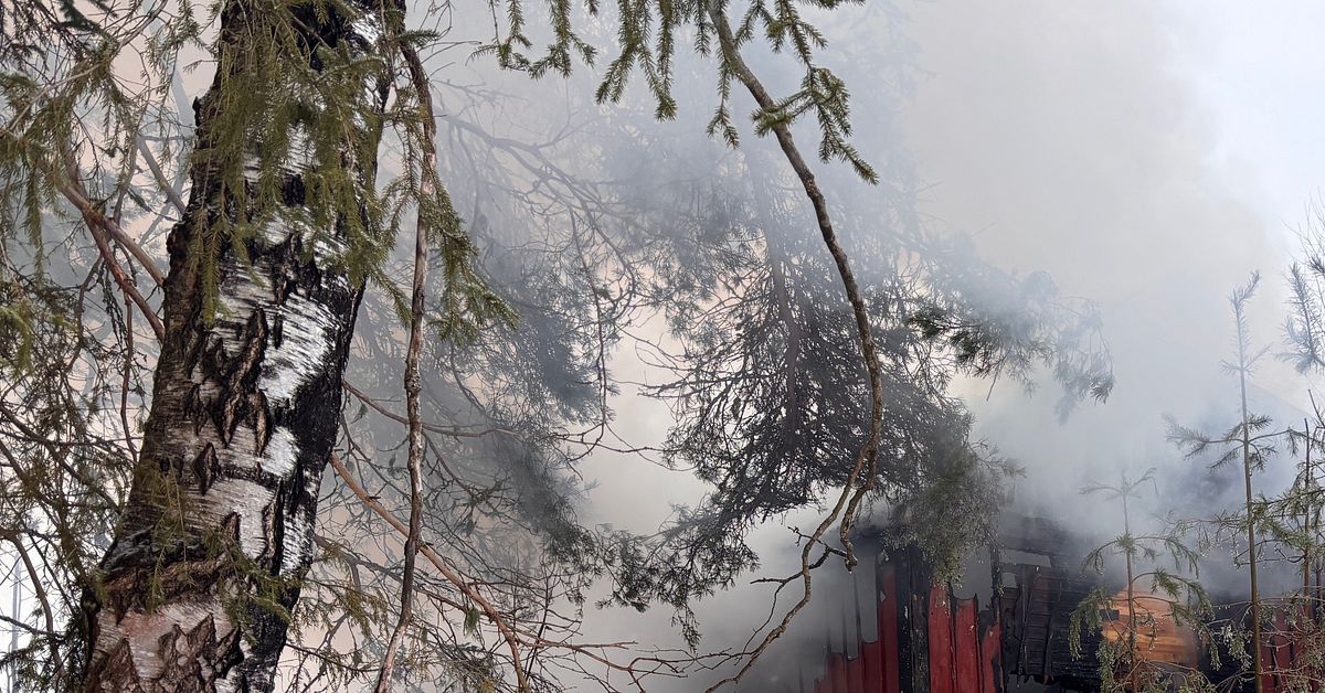 Person hittad d&ouml;d i utbrunnen villa i Borl&auml;nge