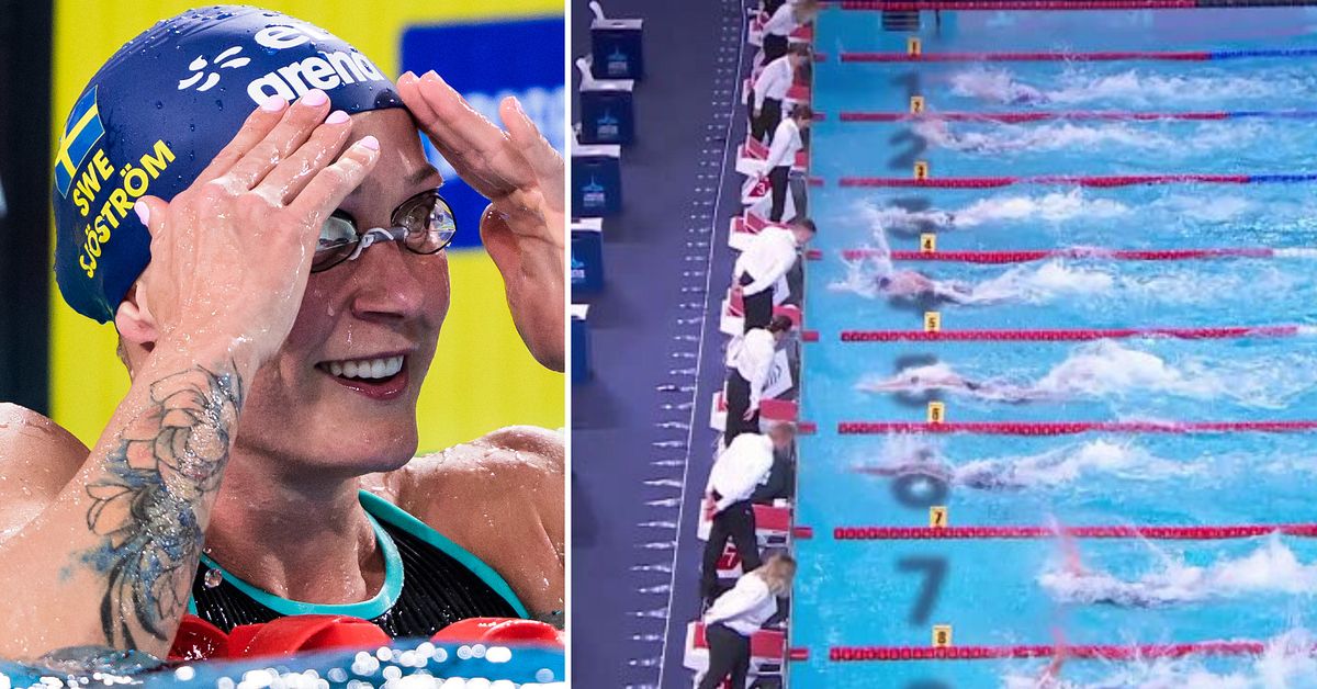Sarah Sj&ouml;str&ouml;m tar EM-silver p&aring; 50 meter frisim