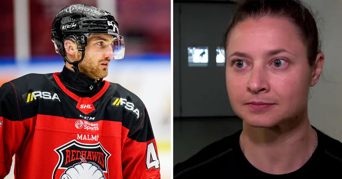 Ishockey Jenni Hiirikoski reagerar på Adam Johnsons dödsolycka