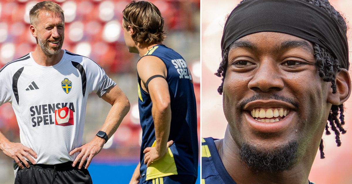 Graham Potter tokhyllas av svenska stj&auml;rnorna: &rdquo;&Auml;lskar honom&rdquo;