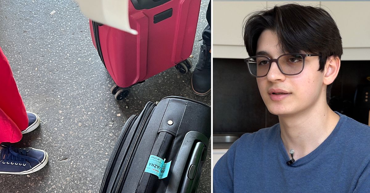 Enes, 20, blev 30 timmar f&ouml;rsenad &ndash; nekas pengar fr&aring;n flygbolaget