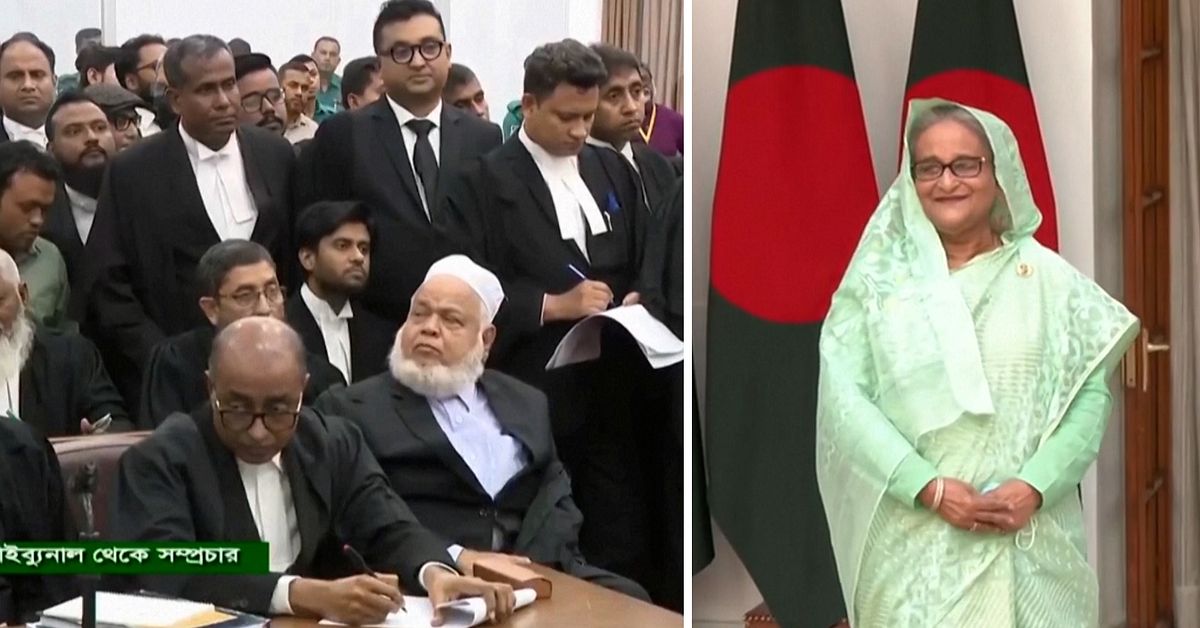 Sheikh Hasina döms till döden för brott mot mänskligheten
