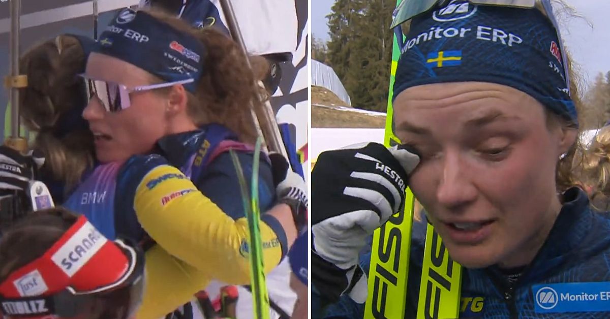 Biathlete Hanna Öberg in Tears After Her Sister’s World Championship Silver: 'So Proud of Her'