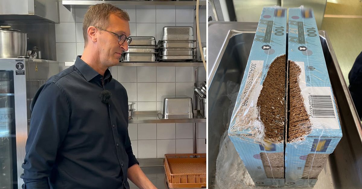 Problem med r&aring;ttor st&auml;nger skolk&ouml;k i K&ouml;ping &ndash; har gnagt p&aring; barnens kn&auml;ckebr&ouml;d