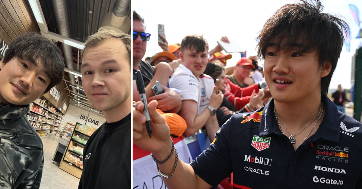 Japanske stj&auml;rnan Yuki Tsunoda d&ouml;k upp i Boden: &rdquo;H&auml;mtade en purjol&ouml;k&rdquo;