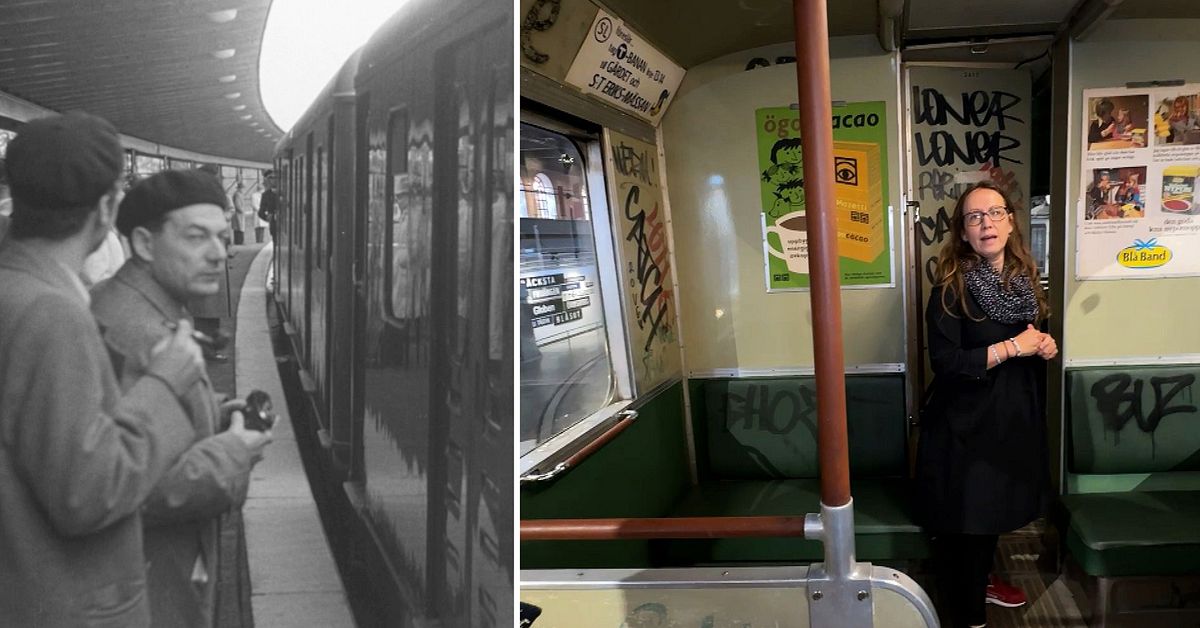 Tuben, tricken eller t-bana – idag fyller tunnelbanan 75 år