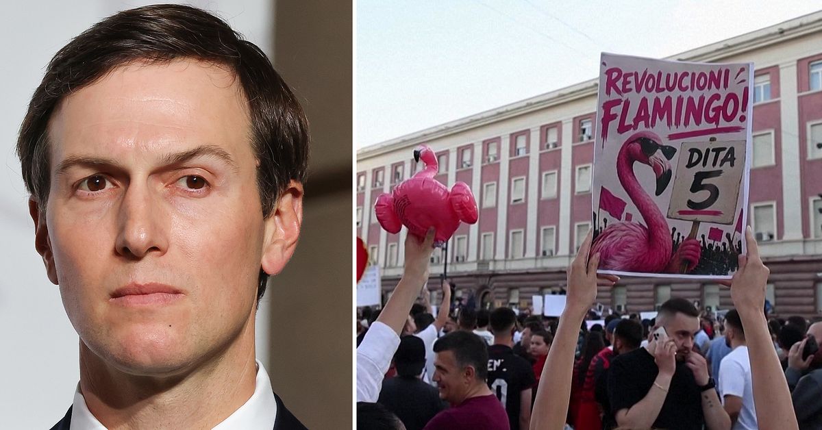 ”Flamingorevolution” mot Kushners lyxbygge