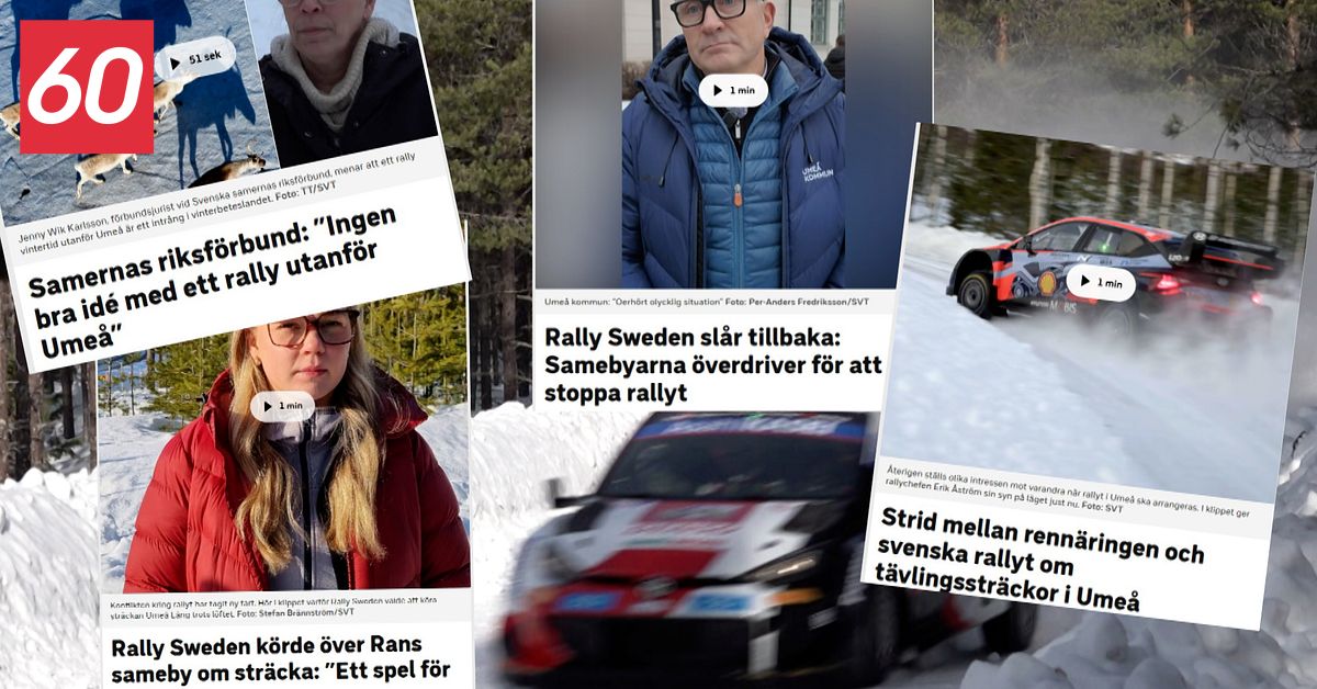 Samebyar &ouml;verklagar tillst&aring;ndet f&ouml;r rallyt i Ume&aring;