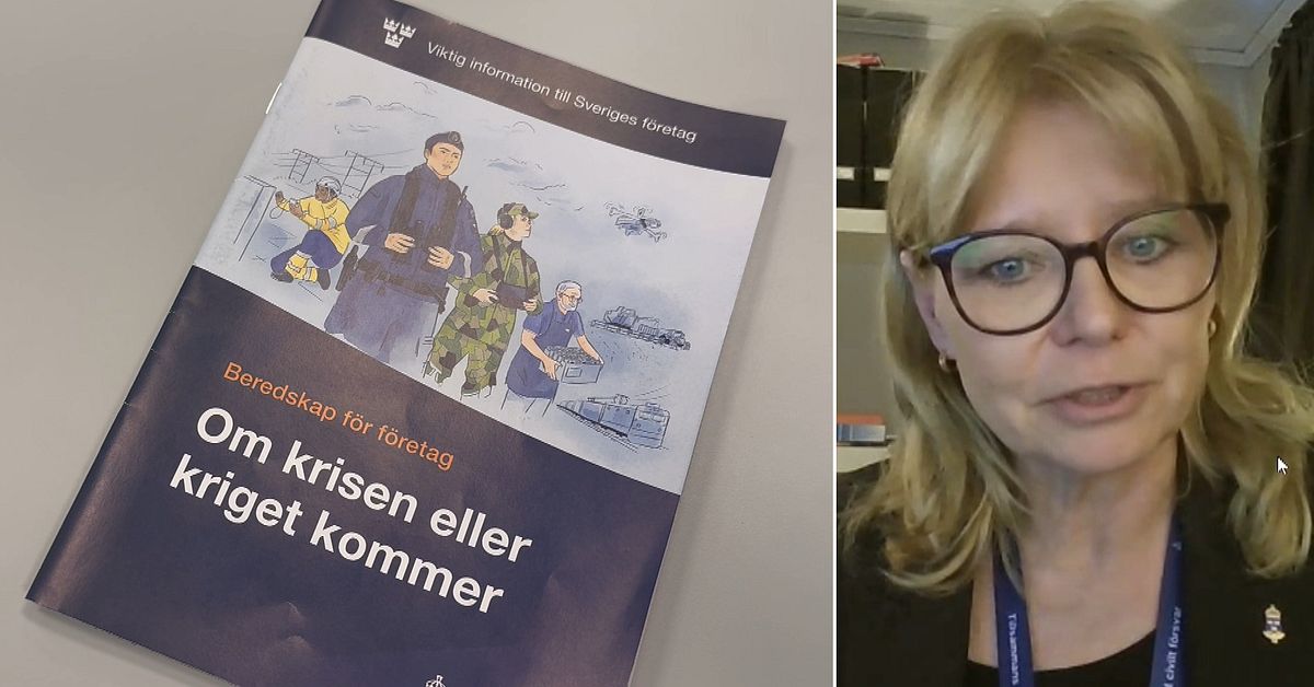 Nu f&aring;r f&ouml;retag ny broschyr om beredskap vid kris och krig