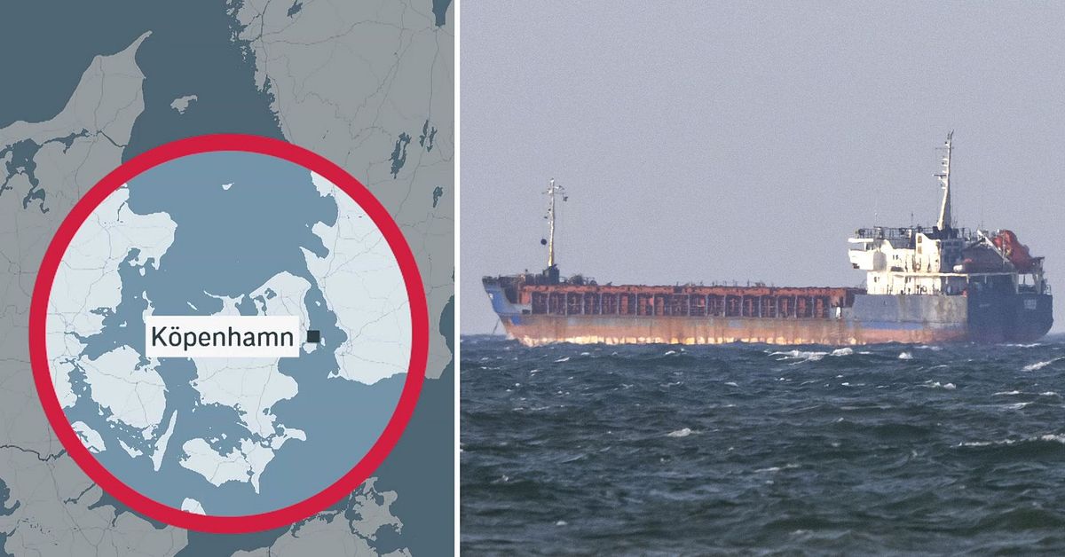 Kartan visar: H&auml;r &auml;r de k&auml;nsliga punkterna f&ouml;r Rysslands skuggflotta