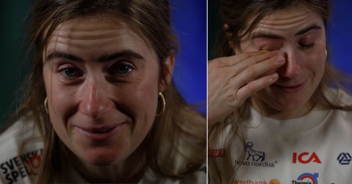 Ebba Andersson om k&auml;nslosamma bilderna: &rdquo;Jag b&ouml;rjar gr&aring;ta&rdquo;