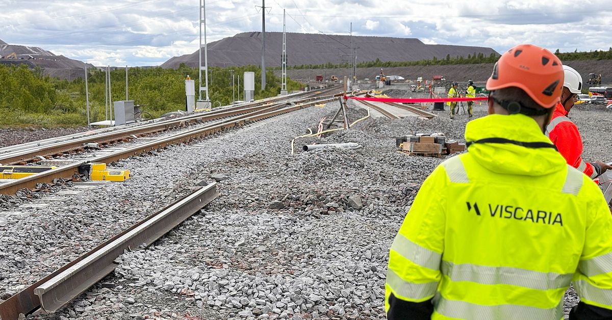 Gruvbolaget Viscaria lovas plats &ndash; kopplar in sig p&aring; Malmbanan