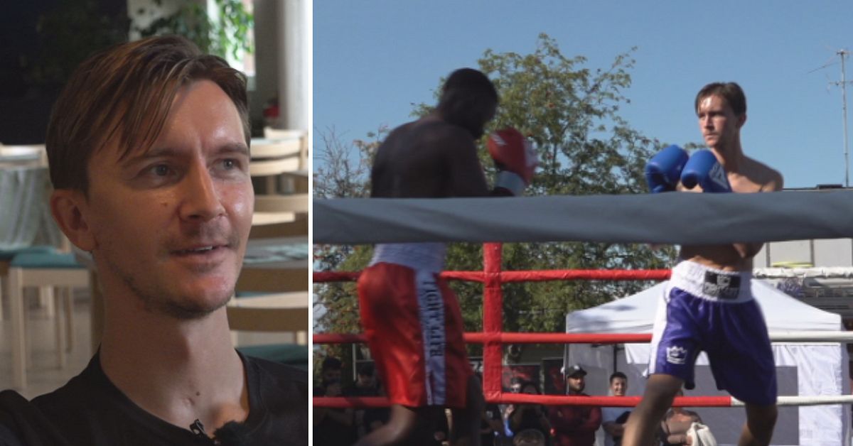 Kristoffer Olsson har gått boxningsmatch: ”Väldigt kul”