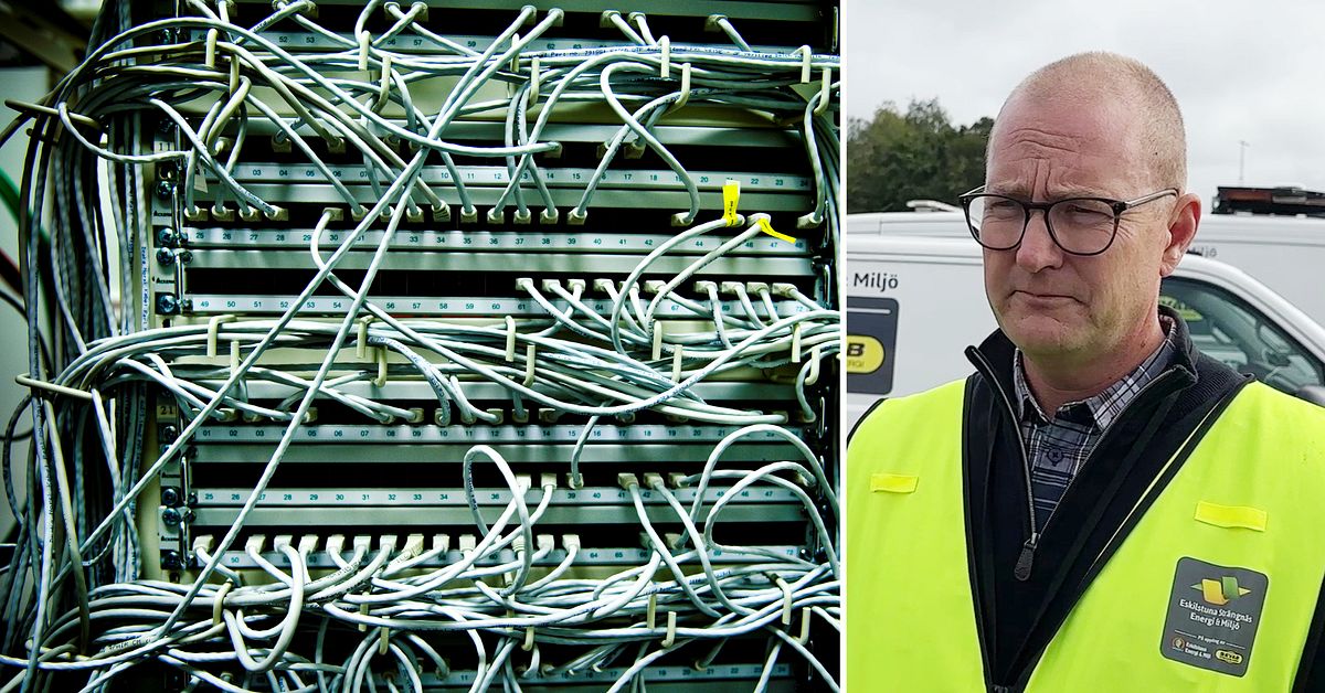 Stort internetsabotage i Eskilstuna och Strängnäs