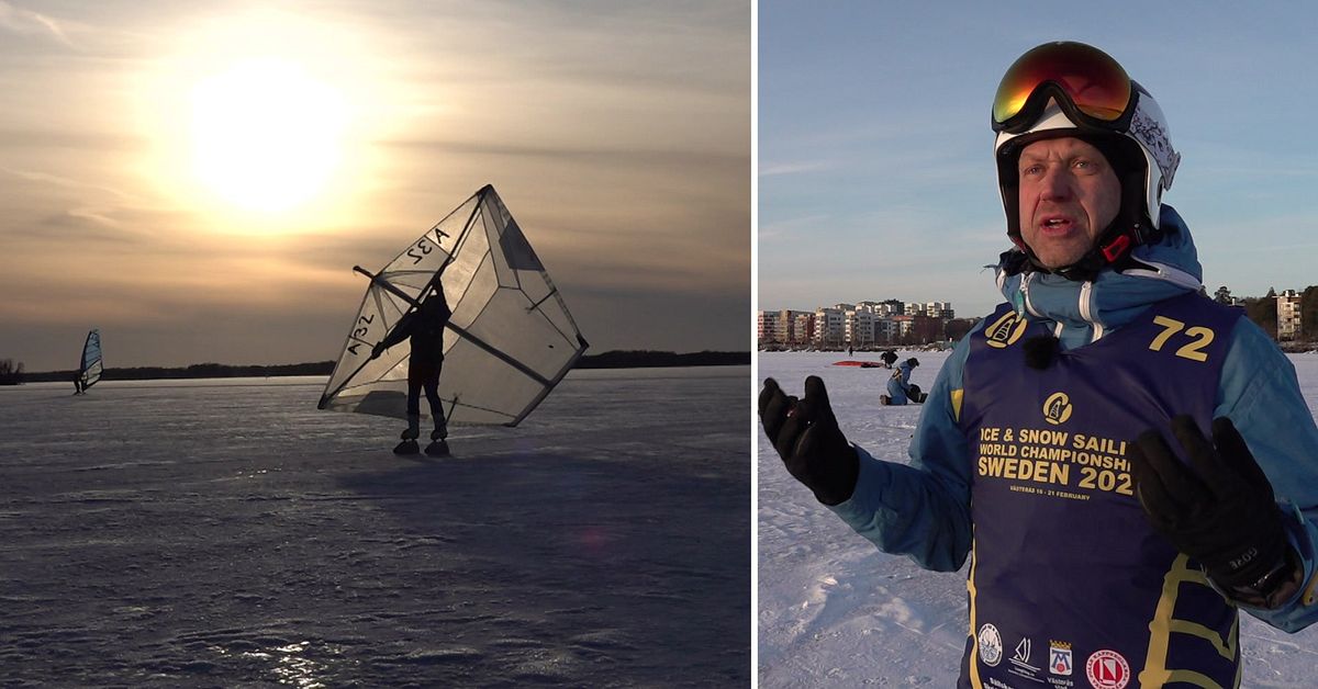 VM i issegling avg&ouml;rs i V&auml;ster&aring;s &ndash; deltagaren Frank: &rdquo;En kamp med naturen&rdquo;