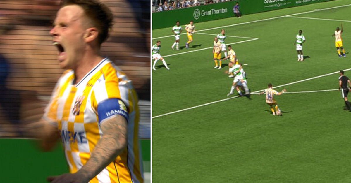 Fyra m&aring;l av Tobias Heintz n&auml;r Bl&aring;vitt vann med 5&ndash;4: &rdquo;Galen match&rdquo;