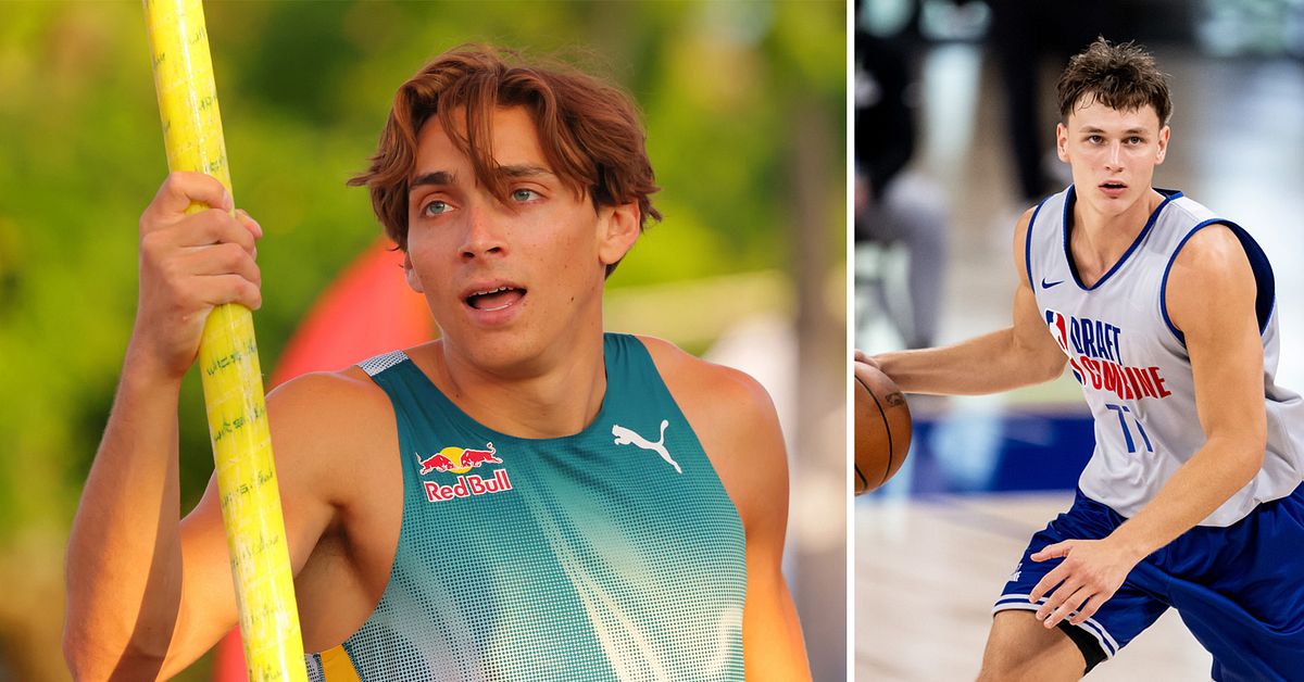 Basket Pelle Larsson om grattishälsningen från Armand Duplantis ”Vet