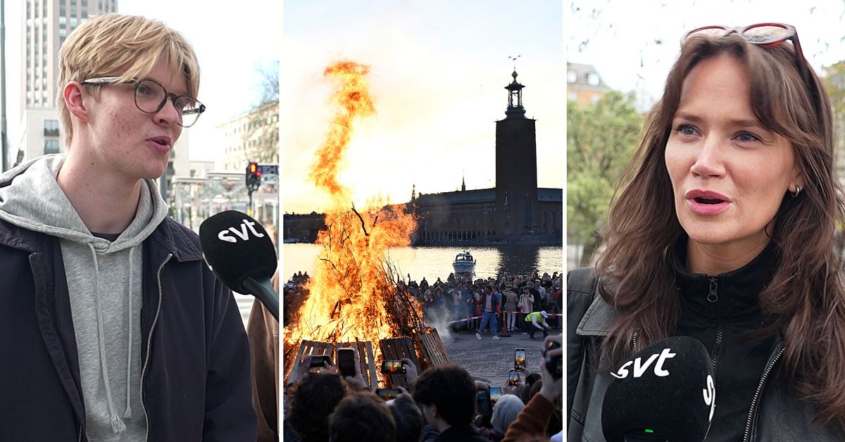 Valborg i Stockholm – här är majbrasorna i din kommun | SVT Nyheter