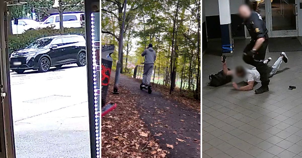 Nya bilder: Så gick dubbelmordet i Lunden till