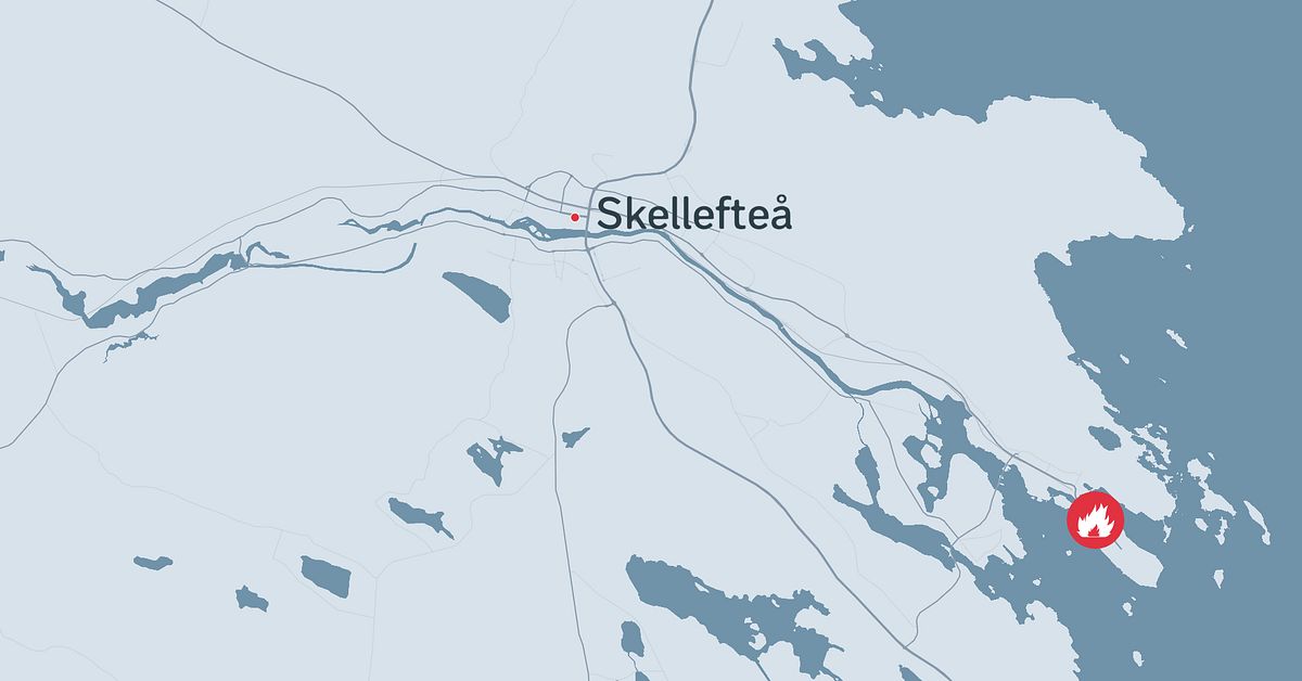 Stor skroth&ouml;g brinner &ndash; myndighetsmeddelande utf&auml;rdas