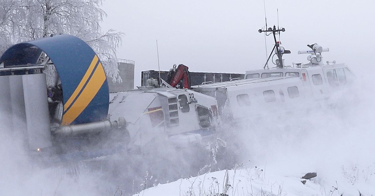 Se kustbevakningens enorma fartyg &ndash; sv&auml;var &ouml;ver marken