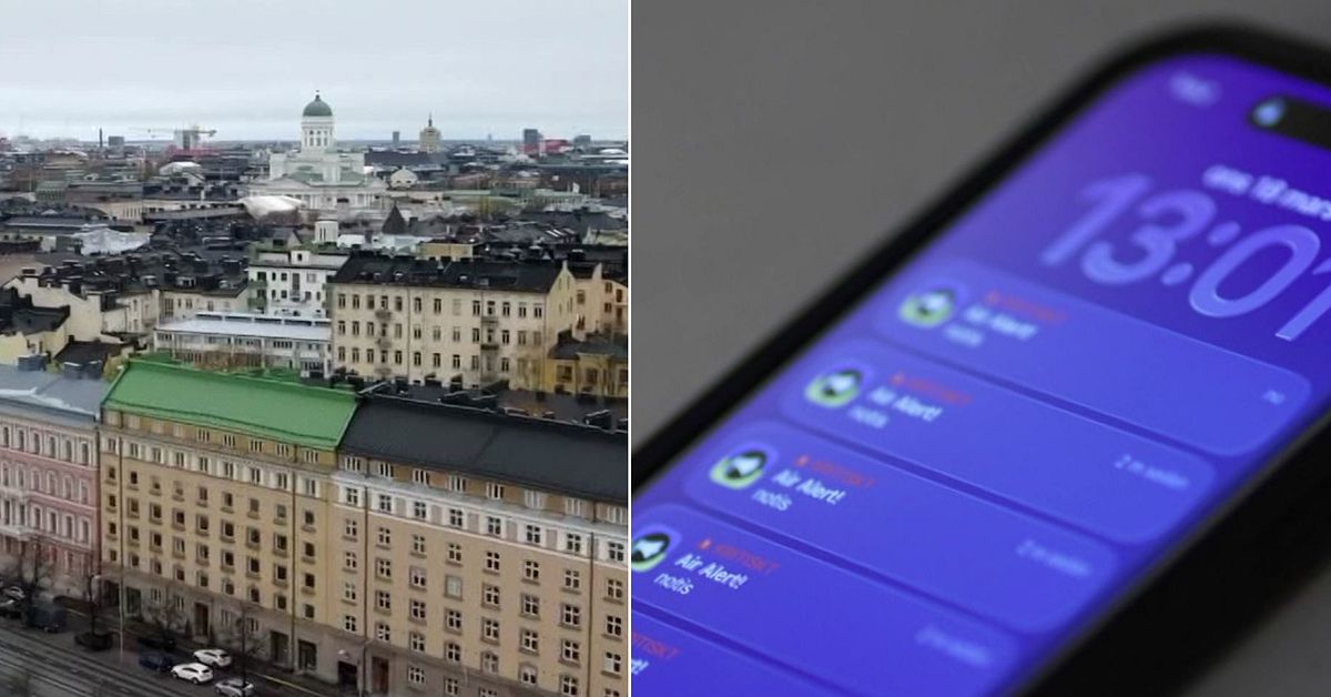 Flyglarm kan i framtiden skickas via mobilapp i Finland