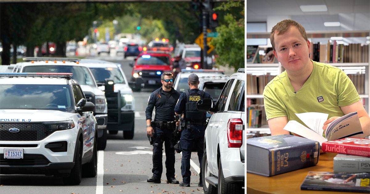 Sebastian ska följa polisen i Washington D.C: ”En unik möjlighet”